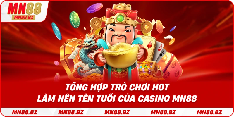 Kho game casino siêu đa dạng, mang đến nhiều lựa chọn cho người chơi